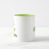Gekleurde Waterverf Borstels Koffie Mok (Midden)