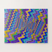 gekleurde wervels op puzzel (Horizontaal)