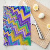 gekleurde wervelwind op Keukenhanddoek (Quarter Fold)