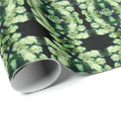 Gekleurde Wilde Witte Rozen Cadeaupapier (Rol Hoek)