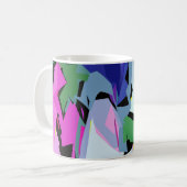 gekleurde wind koffiemok (Voorkant links)