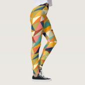 gekleurde wirwar... leggings (Rechts)