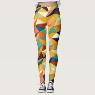 gekleurde wirwar... leggings