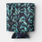 gekleurde wol blikjeskoeler (Voorkant)