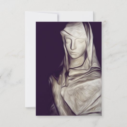 geklonken in verdriet kaart (Voorkant)