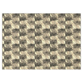 Geklonken vormen in bronzen kleur, glanzend licht  tafelkleed (Voorkant (Horizontaal))