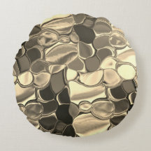 Geklonken vormen in bronzen kleur, helder goud, gl