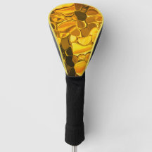 Geklonken vormen in gouden kleur, glanzend erg gou