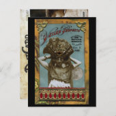 Gekloofde profets  Briefkaart (Voorkant / Achterkant)