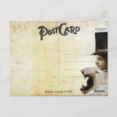 Gekloofde profets  Briefkaart (Achterkant)