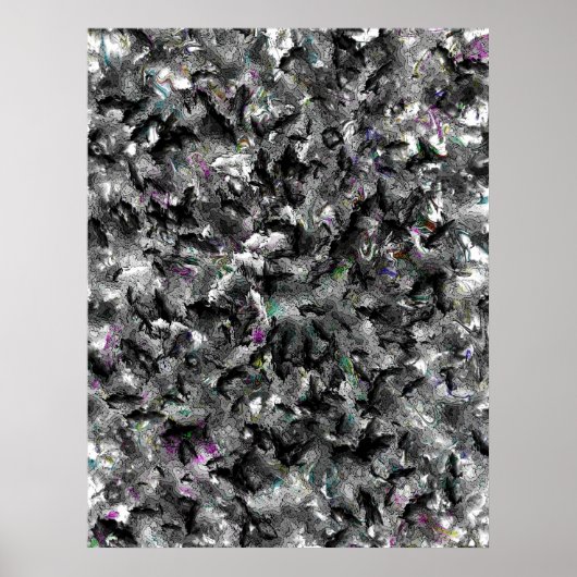 gekloonde afbeeldingen poster (Voorkant)