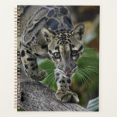 Gekloonde luipaard in beweging planner (Voorkant)