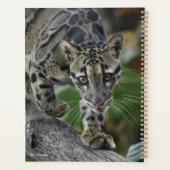 Gekloonde luipaard in beweging planner (Achterkant)