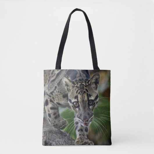 Gekloonde luipaard in beweging tote bag (Voorkant)