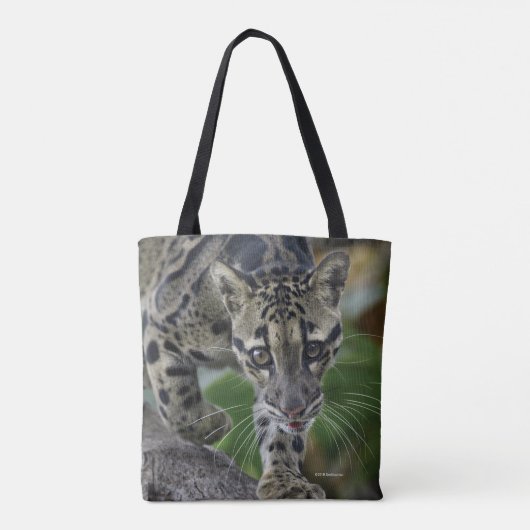 Gekloonde luipaard in beweging tote bag (Achterkant)