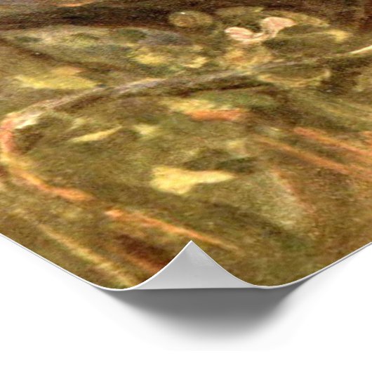 Gekloonde luipd door CE Swan,  wilde dieren Poster (Hoek)