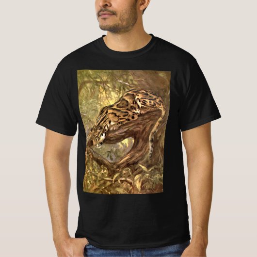 Gekloonde luipd door CE Swan,  wilde dieren T-shirt (Voorkant)
