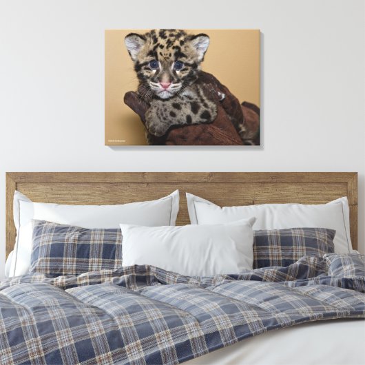 Gekloonde luipde luipkub canvas afdruk (Insitu (Slaapkamer))