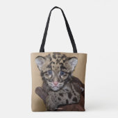 Gekloonde luipde luipkub tote bag (Achterkant)