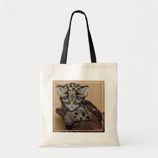Gekloonde luipde luipkub tote bag