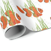 gekloonde vis in zeewier cadeaupapier (Rol Hoek)