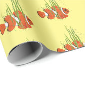 gekloonde vis in zeewier cadeaupapier (Rol Hoek)