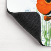 Gekloonde vis met belletjes muismat (Hoek)