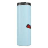 Gekloonde vis op een thermische trommel thermosbeker (Achterkant)