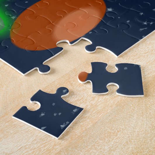 Gekloonde vredesruimte Alien Legpuzzel (Zijkant)