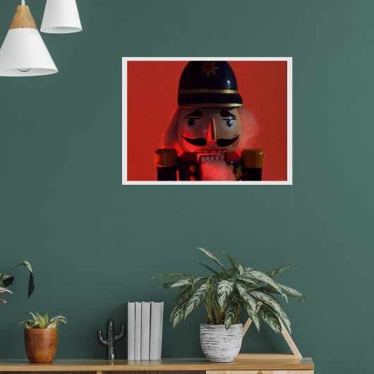 geknepen glimlach poster (Woonkamer 1)