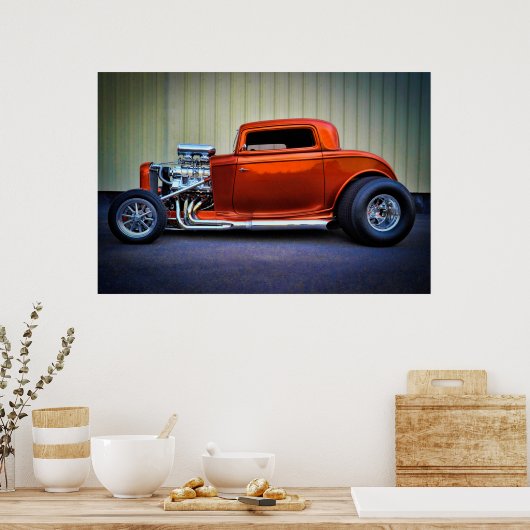 gekneusde coupe poster (Keuken)