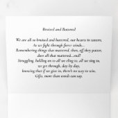 Gekneusde en gehavende Kaart (Binnenzijde eerst)