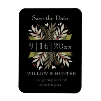 Geknoopt botanisch zwart | Datum opslaan | MAGNET Magneet