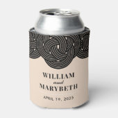 geknoopte bruiloft blikjeskoeler (Blikje Voorkant)