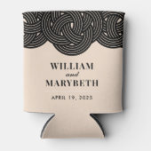 geknoopte bruiloft blikjeskoeler (Voorkant)