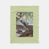 Geknoopte muis fleece deken (Voorkant)