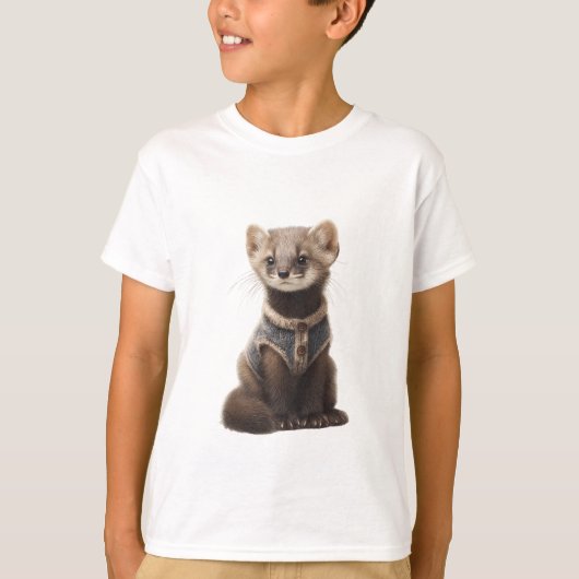 Geknoopte Vest Marters Kinderen T-shirt (Voorkant)
