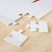 Geknoopte wereld - Kaart van vlaggen van de wereld Legpuzzel (Zijkant)