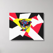 Geknoopte Wereld Modern Keltisch Canvas Print (Voorkant)