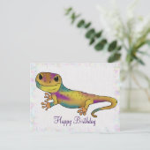 Geko  briefkaart (Staand voorkant)