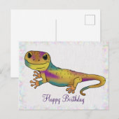 Geko  briefkaart (Voorkant / Achterkant)