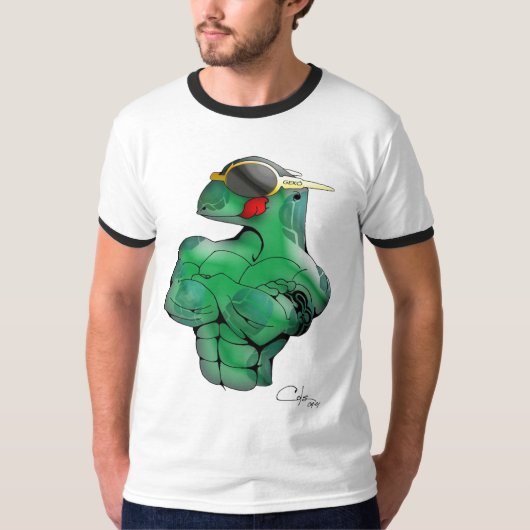 Gekó T-Shirt (Voorkant)