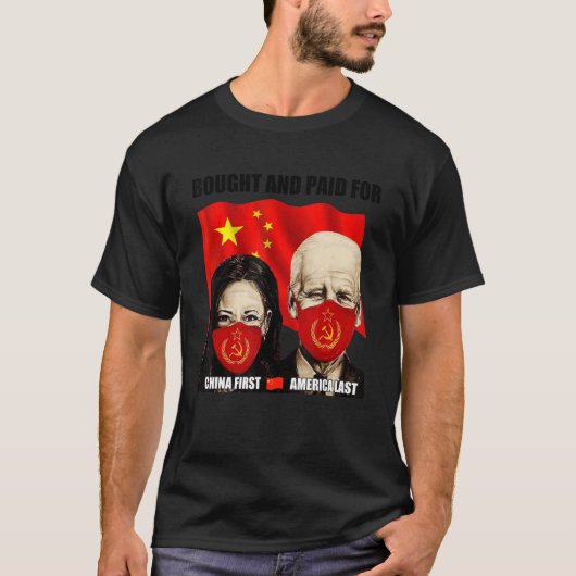 Gekocht en betaald voor China First America T-shirt (Voorkant)