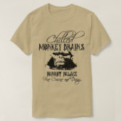  gekoelde apenhersenen van Pankot Palace T-shirt (Design voorkant)