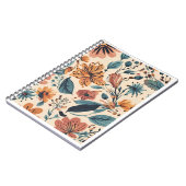 Gekoelde Bloem ontwerp voor boek Notitieboek (Linkerzijde)