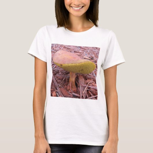 Gekoelde Bolete paddenstoel T-shirt (Voorkant)