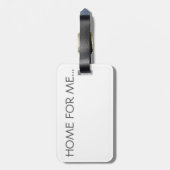 gekoelde sleuf bagagelabel (Achterkant verticaal)