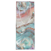 gekoelde wervelkolom wijn cadeautas (Achterkant)