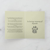 Gekoesterde herinneringen: Guinee Pig Sympathie ka Kaart (Binnen)