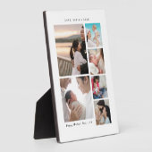 gekoesterde momenten | Moederdag 6-foto collage Fotoplaat (Zijkant)